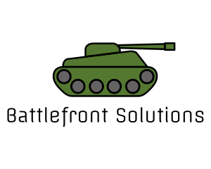 Green War Tank  logo