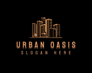 Urban Real Estate Building logo design