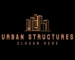 Urban Real Estate Building logo design