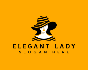 Lady Stylish Beauty logo design