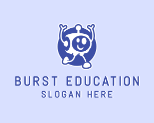 Educational Toy Robot logo design