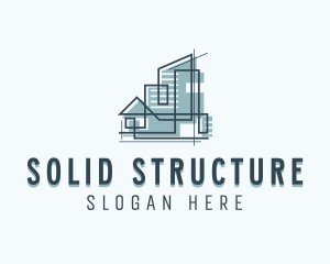 Architecture Structure Construction logo design