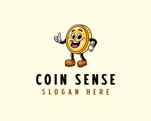 Happy Coin Token logo design