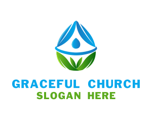 Purified Water Leaf logo