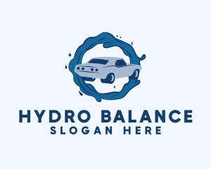 Hydro Cleaning Car Wash logo design