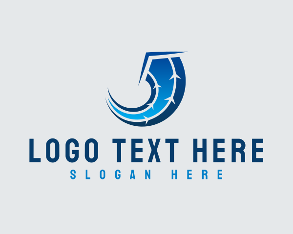 Logistics logo example 1
