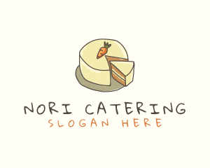 Carrot Cake Dessert logo design