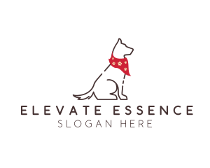 Dog Scarf Grooming logo