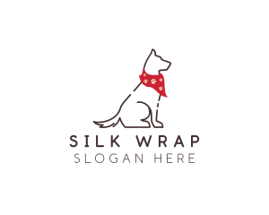 Dog Scarf Grooming logo