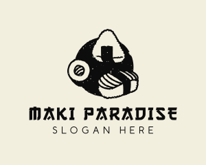 Japanese Sushi Bar logo design