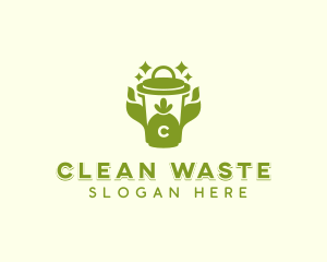 Waste Sanitation Disposal logo design