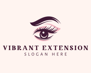 Aesthetic Eye Eyebrow logo design