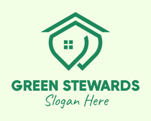 Green Housing Property logo design