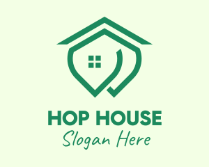 Green Housing Property logo design