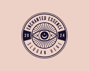 Bohemian Mystic Eye logo design