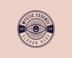 Bohemian Mystic Eye logo design