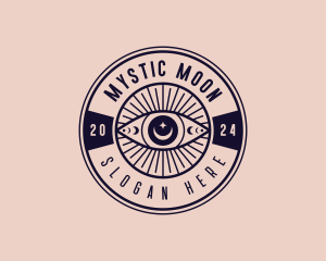 Bohemian Mystic Eye logo design