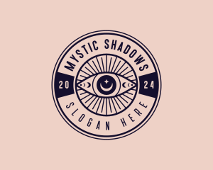 Bohemian Mystic Eye logo design