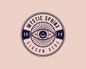 Bohemian Mystic Eye logo design