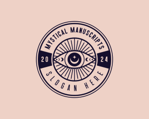 Bohemian Mystic Eye logo design