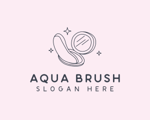 Makeup Cosmetics Powder logo design