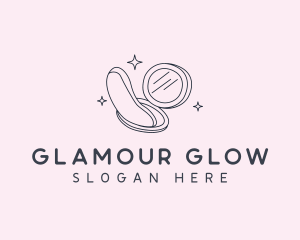 Makeup Cosmetics Powder logo design