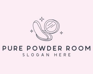 Makeup Cosmetics Powder logo design