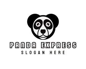 Panda Bear Animal logo