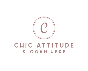 Elegant Sleek Cosmetic logo design