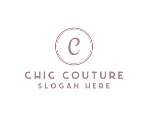 Elegant Sleek Cosmetic logo design