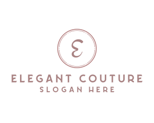 Elegant Sleek Cosmetic logo design