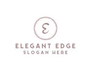 Elegant Sleek Cosmetic logo design