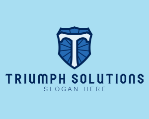 Security Shield Protection logo design