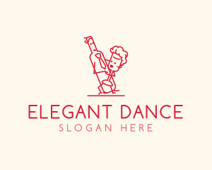 Liquor Bottle Dance logo design