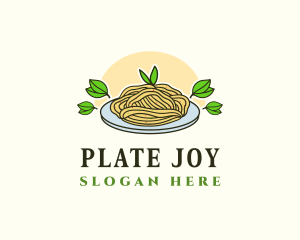 Noodles Pasta Plate  logo