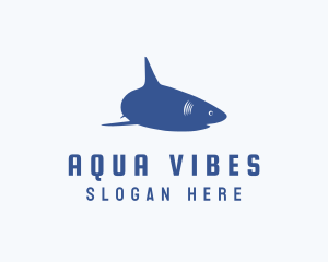 Swimming Predator Shark  logo