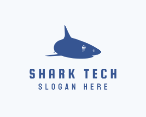 Swimming Predator Shark  logo