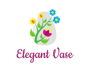 Decorative Flower Vase logo