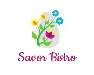 Decorative Flower Vase logo