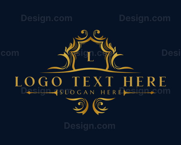 Luxury Royalty Crest Decorative Logo