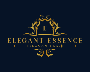 Luxury Royalty Crest Decorative logo design