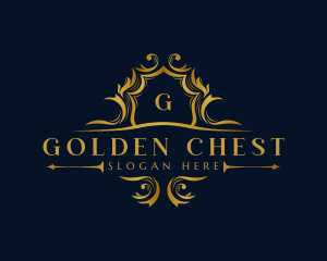 Luxury Royalty Crest Decorative logo design