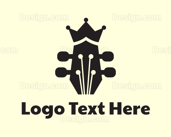 Guitar Tuner Crown Logo