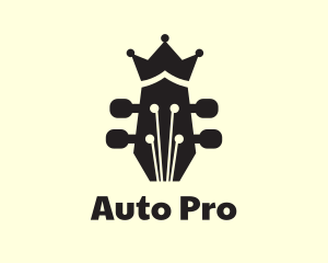 Guitar Tuner Crown logo