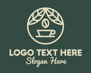 Organic Coffee Badge logo