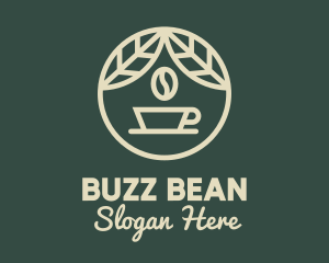 Organic Coffee Badge logo design