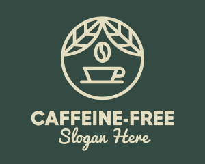 Organic Coffee Badge logo design