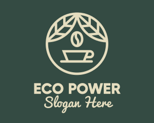 Organic Coffee Badge logo design