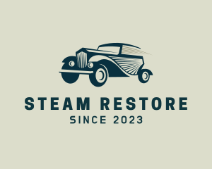 Auto Car Restoration logo design