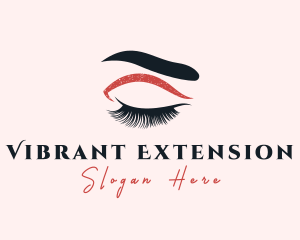 Beauty Eyelash Perm logo design